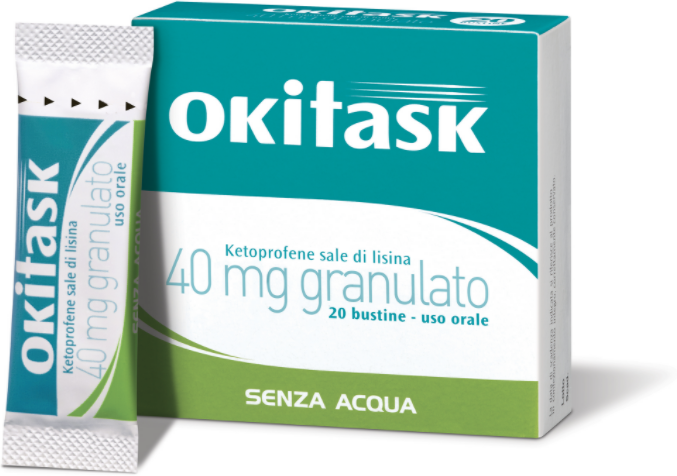 Oki task Soluzione Orale Granulato 20 Bustine 40 mg