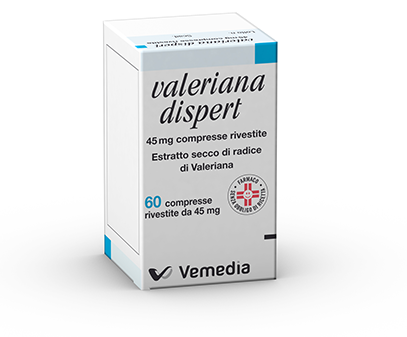 Dispert Valeriana  45 mg 60 Compresse