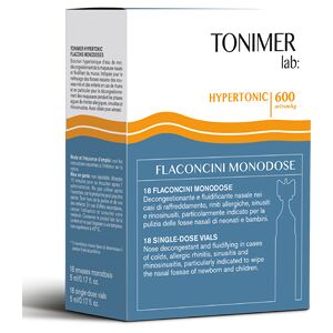 Tonimer Hypertonic 18 Flaconcini