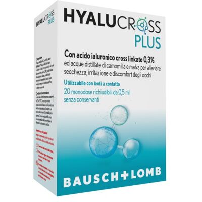 Bausch & Lomb Hyalucross Plus - Gocce Oculari Bausch & Lomb Hyalucross Plus - Gocce Oculari