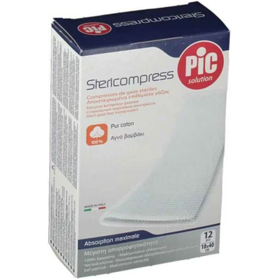Pikdare Spa Gaze Sterili 18x40cm Confezione da 12 - Garze Mediche Pikdare Spa Gaze Sterili 18x40cm Confezione da 12 - Garze Mediche
