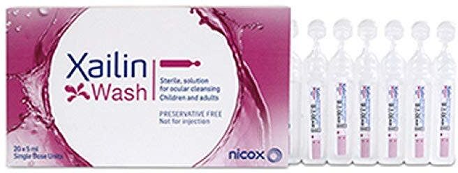 xailin wash soluzione sterile 20 flaconcini