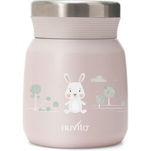 Nuvita Contenitore Termico Acciaio Inox Cibi Liquidi/Solidi Rosa 300 ml