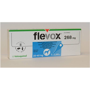 Flevox Spoton 1 Pipetta 20-40Kg Cani