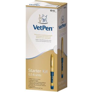 Caninsulin Vetpen Intervet Vetpen Penna Insulina Veterinaria 0,5 UI - 8 UI Starter Kit Cani e Gatt