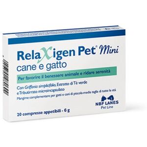 Nbf Lanes Relaxigen Pet Mini 20 Compresse