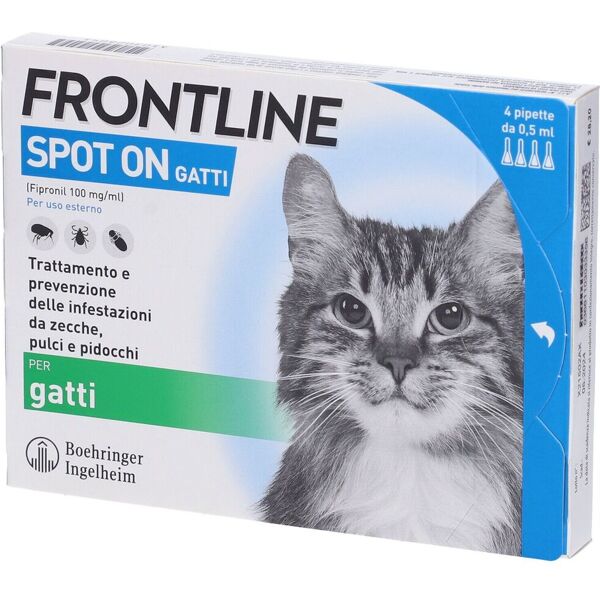 frontline spot on per gatti 4x0,50ml