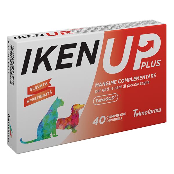 teknofarma iken up plus cani gatti piccola taglia scatola 40 compresse