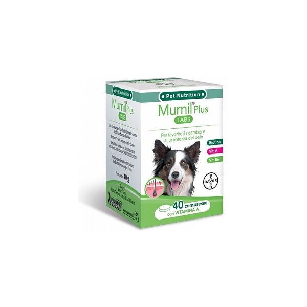 murnil plus tabs integratore ricambio pelo cane 40 compresse