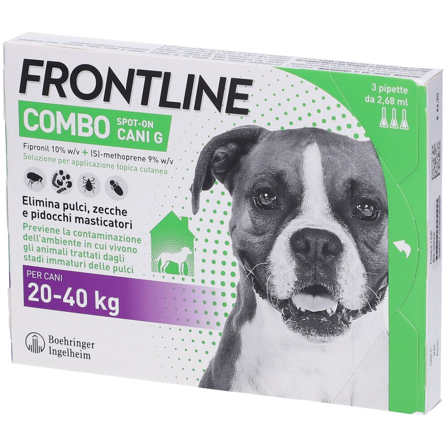 frontline combo per cani 2040 kg