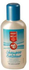 sano e bello shampoo balsamo cani