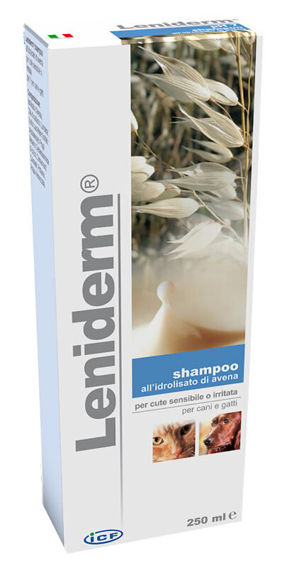 leniderm shampoo cani gatti 250 ml