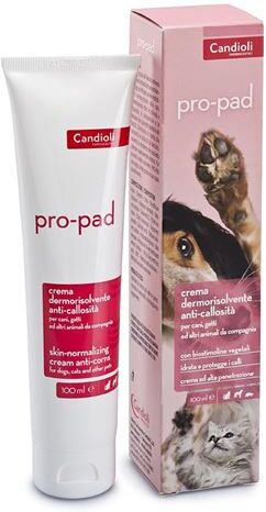 candioli pro-pad crema anticallosità cani e gatti 100 ml