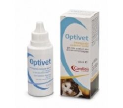 Candioli Optivet Detergente Occhi Cani Gatti Flacone 50 ml