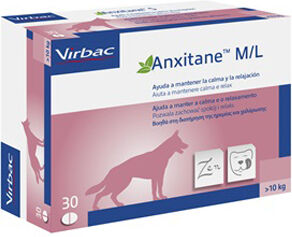 Virbac Anxitane M/L Integratore Antistress Cani 30 Compresse