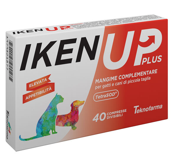 Teknofarma Iken Up Plus Cani Gatti Piccola Taglia Scatola 40 Compresse