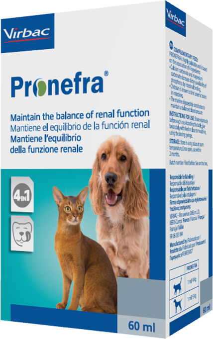 Virbac Pronefra Cani/Gatti 60 ml