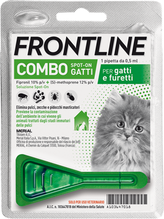 Frontline Combo 1 Pipetta Gatti/Fur