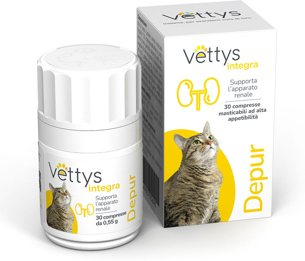 Vettys Integra Depur Gatto 30 Compresse