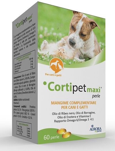 Cortipet Perle Maxi Integratore Irritazioni Cutanee Veterinaria 60 Perle