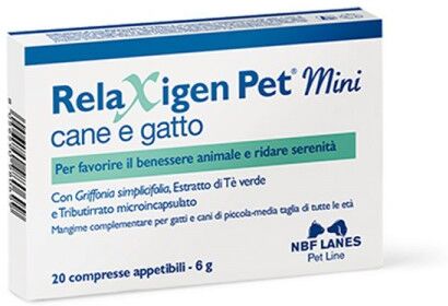 Nbf Lanes Relaxigen Pet Mini 20 Compresse