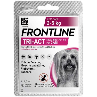 Boehringer Ingelheim Tri-Act Piccolo Cane - Antiparassitario 2-5kg Boehringer Ingelheim Tri-Act Piccolo Cane - Antiparassitario 2-5kg