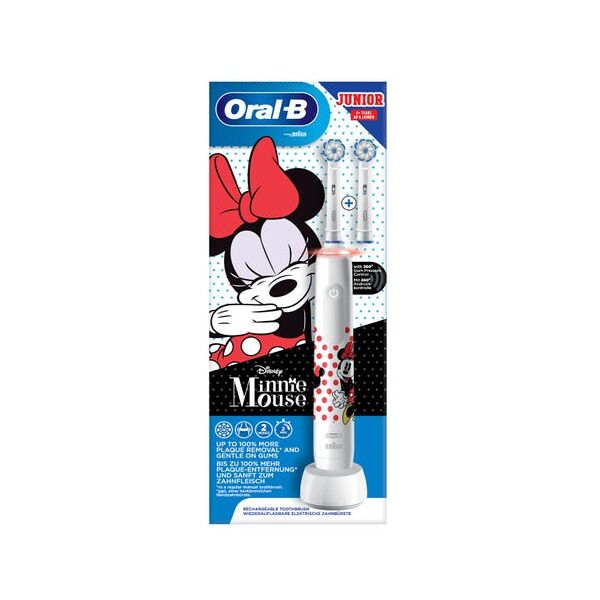 oral-b oralb pro 3 junior minnie spazzolino elettrico