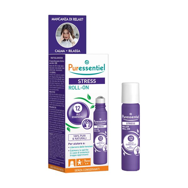 puressentiel stress roller ai 12 olii essenziali 5 ml