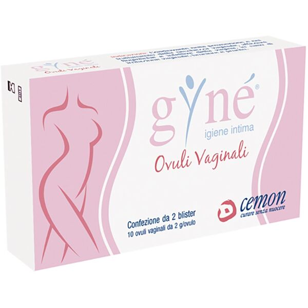 cemon gynè 10 ovuli vaginali per igiene intima 10 g