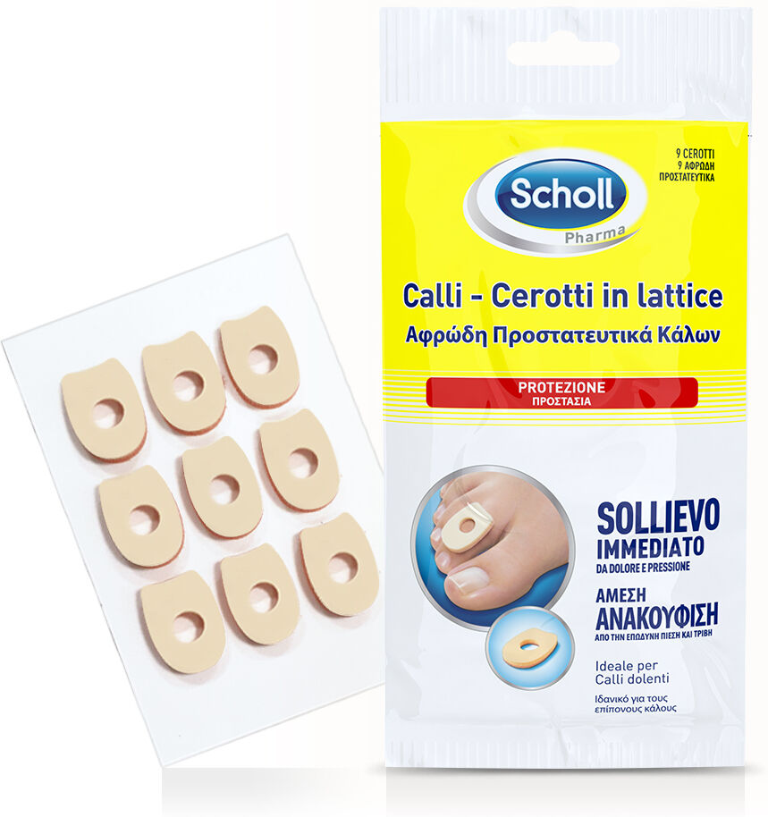 Scholl Cer Protezione Calli Scudo 9 Pezzi