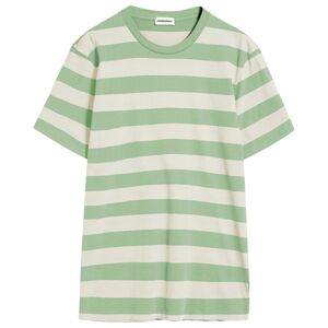 ARMEDANGELS Aadoni Bold Stripes T-shirt (M, verde/beige)