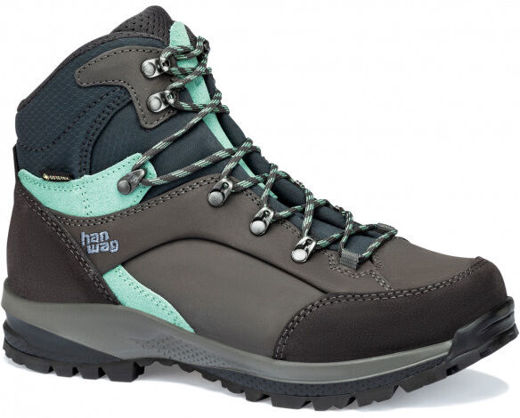 Hanwag Women's Banks StraightFit Extra GTX Scarpe da trekking (6,5, grigio)