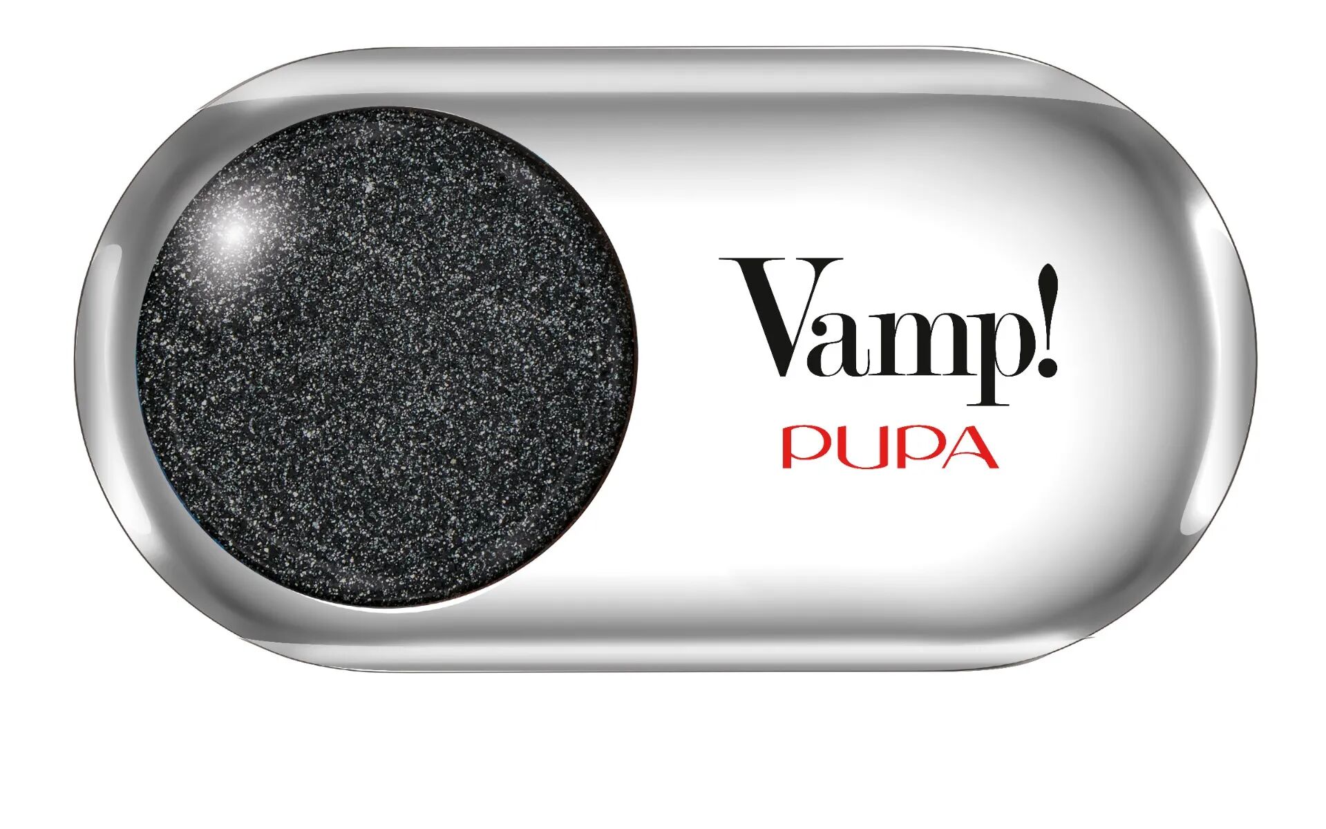 Pupa Vamp! Ombretto Metallic 301 Frozen Black 1,5g