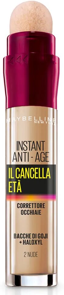 Maybelline New York Correttore Liquido Il Cancella Età, 02 Nude