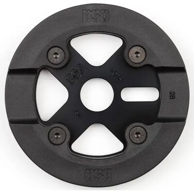 Pignone Barrier 28T Nero Alluminio 7075 con Protezione in Nylon - Pignone Pignone Barrier 28T Nero Alluminio 7075 con Protezione in Nylon - Pignone