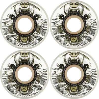 Bones Lizzy Armanto Ruote Skateboard Pacco da 4 (58mm - Bianco) Bones Lizzy Armanto Ruote Skateboard Pacco da 4 (58mm - Bianco)