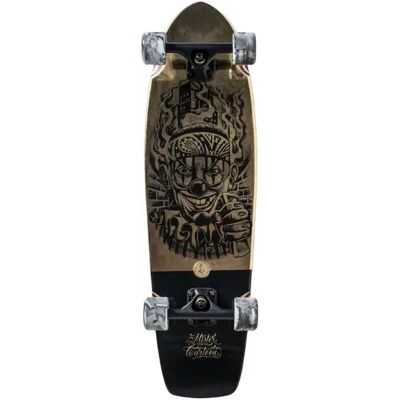 California Locos X Mister Cartoon Cruiser Skateboard (Payaso) taglia 31" California Locos X Mister Cartoon Cruiser Skateboard (Payaso) taglia 31"