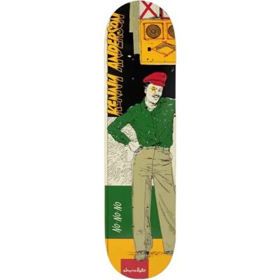 Chocolate Sound System Tavola Skateboard (Anderson) taglia 8" Chocolate Sound System Tavola Skateboard (Anderson) taglia 8"
