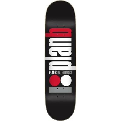 Plan B Classic Tavola Skateboard (Nero) taglia 8" Plan B Classic Tavola Skateboard (Nero) taglia 8"