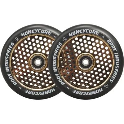 Ruote scooter Honeycore 120mm nere - Scooter Wheels Ruote scooter Honeycore 120mm nere - Scooter Wheels