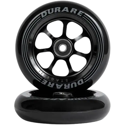 Tilt Durare Spoked Ruote 2-Confezione (120mm - Nero) Tilt Durare Spoked Ruote 2-Confezione (120mm - Nero)