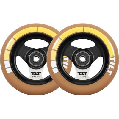 Tilt Stage I Ruote Monopattino Pacco da 2 (120mm - Gold Stripe) Tilt Stage I Ruote Monopattino Pacco da 2 (120mm - Gold Stripe)