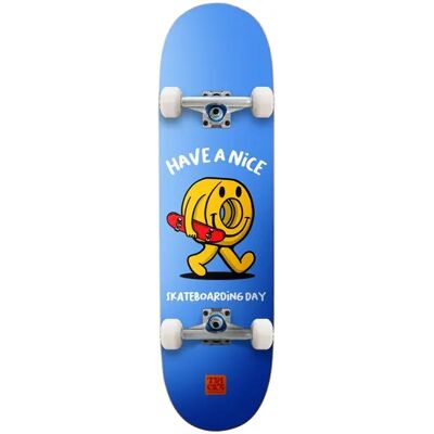 Tricks Skateboarding Day Skateboard Completo (Blu) taglia 7.75" Tricks Skateboarding Day Skateboard Completo (Blu) taglia 7.75"