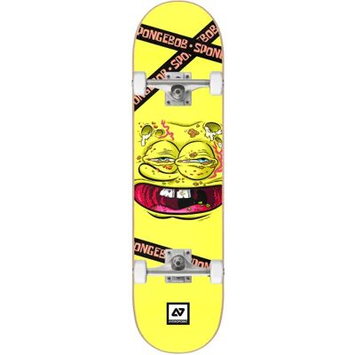 Skateboard Completo Hydroponic X Spongebob (8" - Giallo) taglia 8" Skateboard Completo Hydroponic X Spongebob (8" - Giallo) taglia 8"