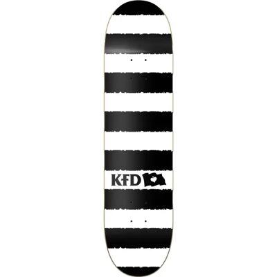 KFD Stripes Skateboard - Deck in acero duro di 7 strati durevole KFD Stripes Skateboard - Deck in acero duro di 7 strati durevole