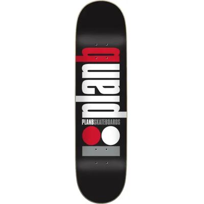Tavola Skateboard Plan B Classic (8" - Nero) taglia 8" Tavola Skateboard Plan B Classic (8" - Nero) taglia 8"