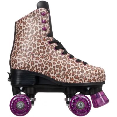 Pattini A Rotelle Supreme Del Rey Leopard Regolabile (Marrone - 39-42) taglia 39-42 EU Pattini A Rotelle Supreme Del Rey Leopard Regolabile (Marrone - 39-42) taglia 39-42 EU
