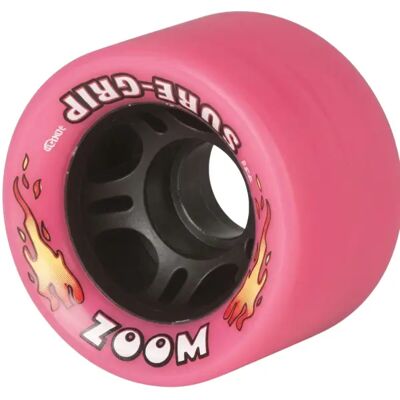 Ruote Pattini SureGrip Zoom Indoor Pacco da 8 (62mm - Rosa) Ruote Pattini SureGrip Zoom Indoor Pacco da 8 (62mm - Rosa)