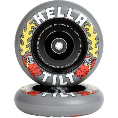 Ruote Monopattino Tilt x Hella Summon Pacco da 2 (120mm - Grigio) Ruote Monopattino Tilt x Hella Summon Pacco da 2 (120mm - Grigio)