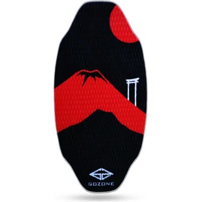 GoZone Skimboards GoZone Hiro Tavola Skimboard (Nero/Rosso) taglia 41.75" GoZone Skimboards GoZone Hiro Tavola Skimboard (Nero/Rosso) taglia 41.75"